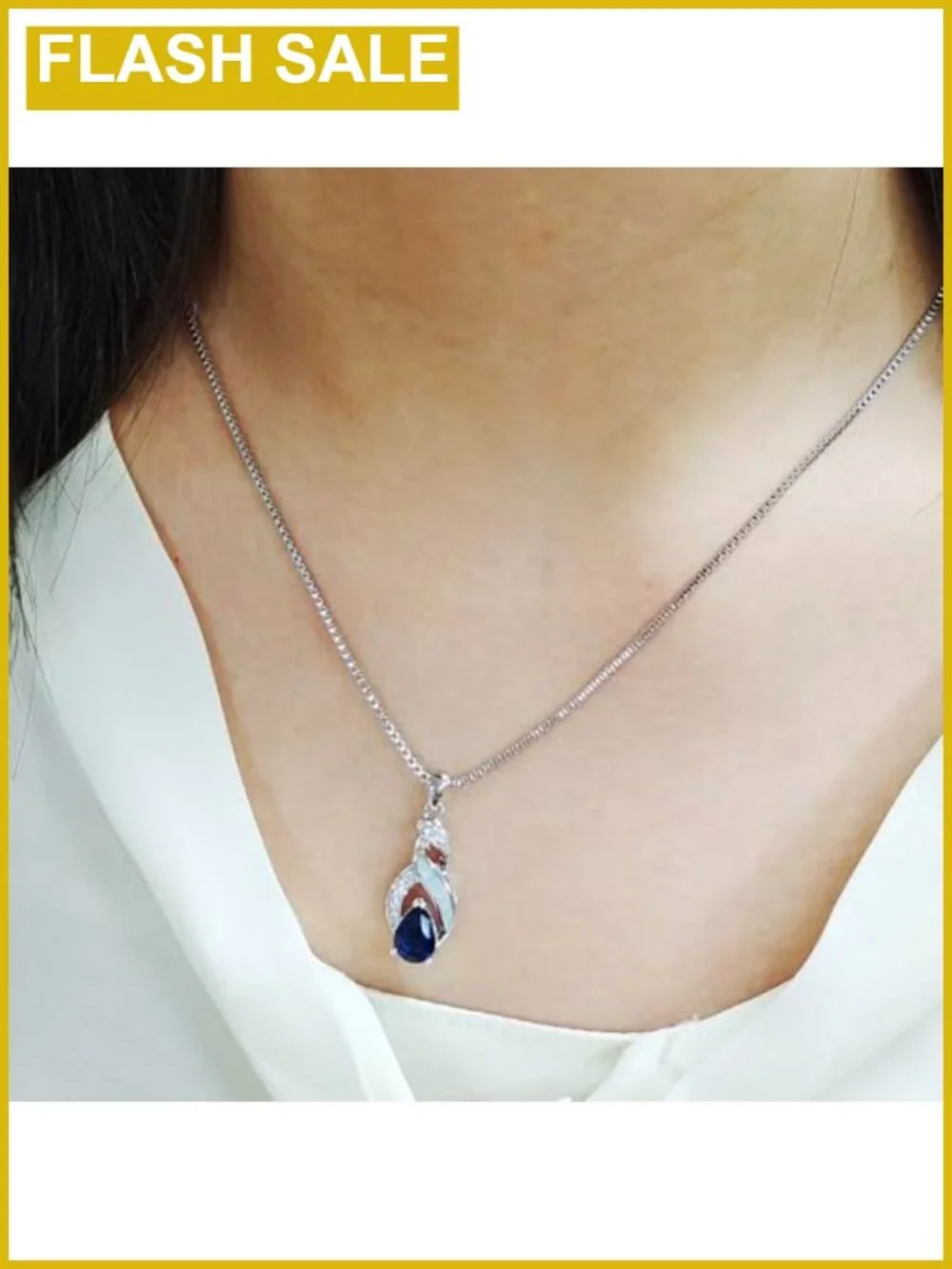 Created Opal Necklace Earrings Jewelry Set Hypoallergenic Gift for Mom